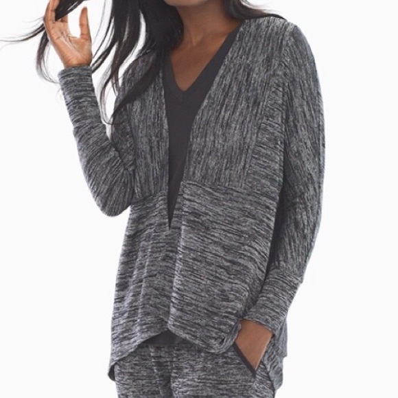 🆕 SOMA Melange Black/Silver Wrap (only) *NWT* $79 size: XL - Picture 3 of 7